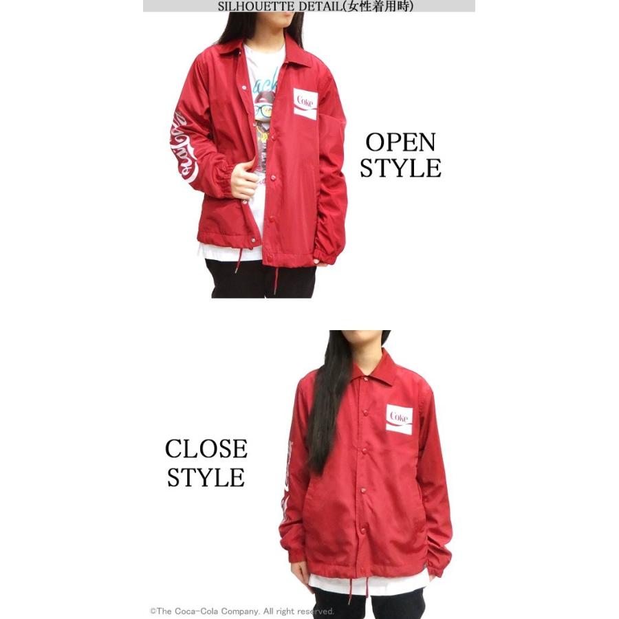 コカ・コーラ コーチジャケット メンズ Coca-Cola ジャケット b-one