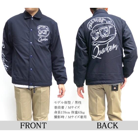 DUCK DUDE ジャケット 裏ボア コーチジャケット メンズ アヒル