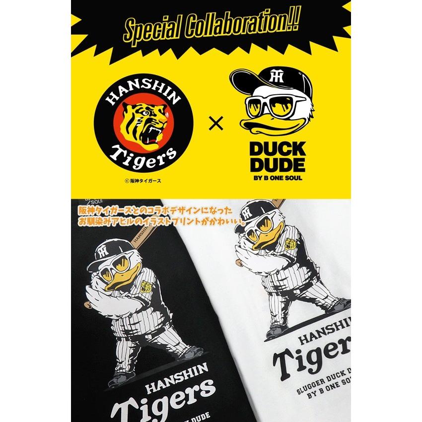 子供服 DUCK DUDE KIDS 半袖Tシャツ キッズ 阪神タイガース×ダック