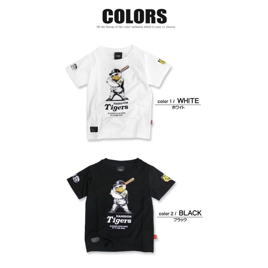 子供服 DUCK DUDE KIDS 半袖Tシャツ キッズ 阪神タイガース×ダック