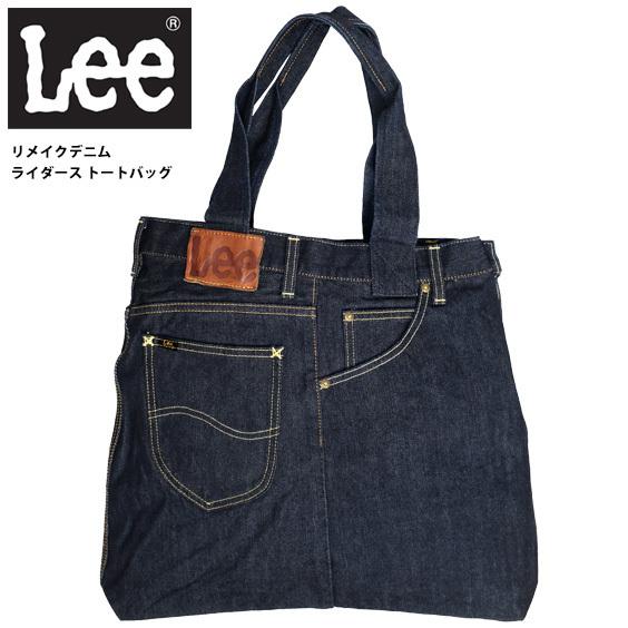 Lee（リー） バッグ リメイク デニム ライダース トートバッグ メンズ
