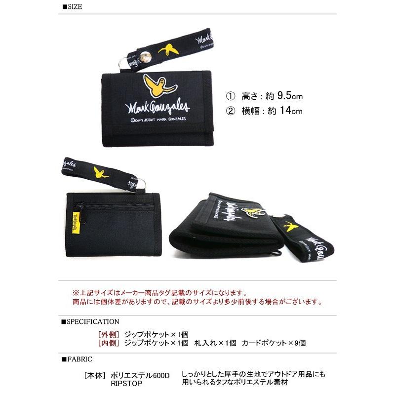 Mark Gonzales マークゴンザレス 財布 エンジェル ワッペン 三