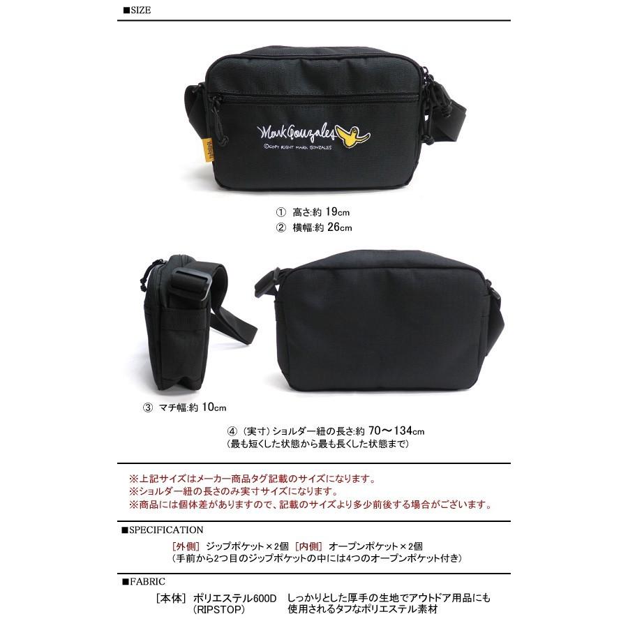 Mark Gonzales（マークゴンザレス） ショルダーバッグ ワッペン刺繍