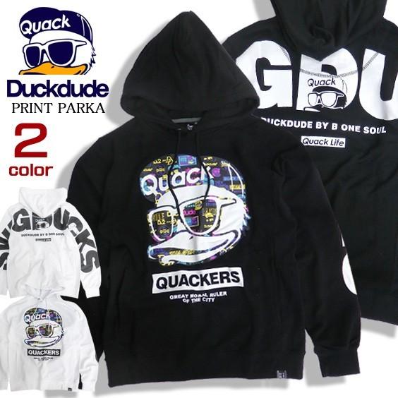 DUCK DUDE パーカー アヒル スウェットパーカー メンズ ダックデュード