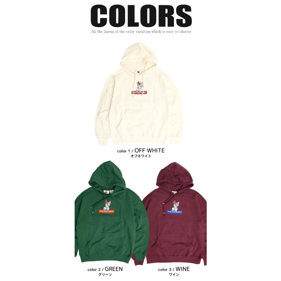 トムとジェリー パーカー Tom And Jerry キャラクター 刺繍 ボックスロゴ スウェットパーカー 裏毛 トム ジェリー プルオーバーパーカー ネコ ネズミ Pkl 407 Pkl 407 Renovatio 通販 Yahoo ショッピング