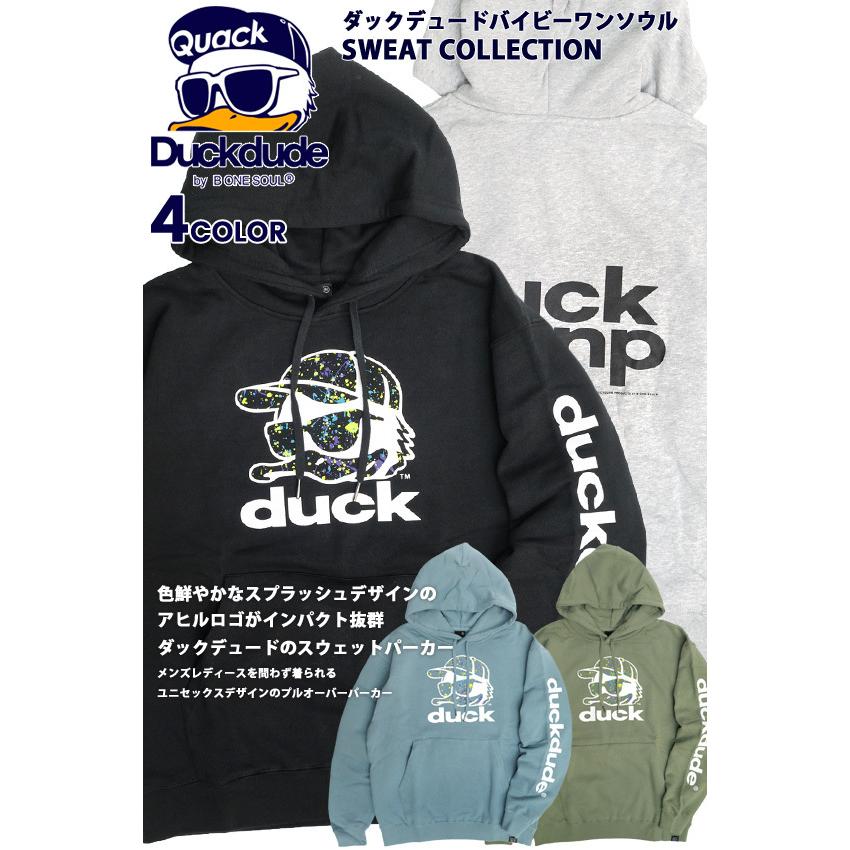 Duck Dude（ダックデュード） パーカー 2021AW スプラッシュ アヒル