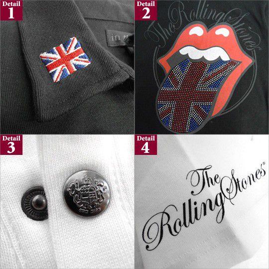 THE ROLLING STONES ポロシャツ メンズ in the attic POS-036