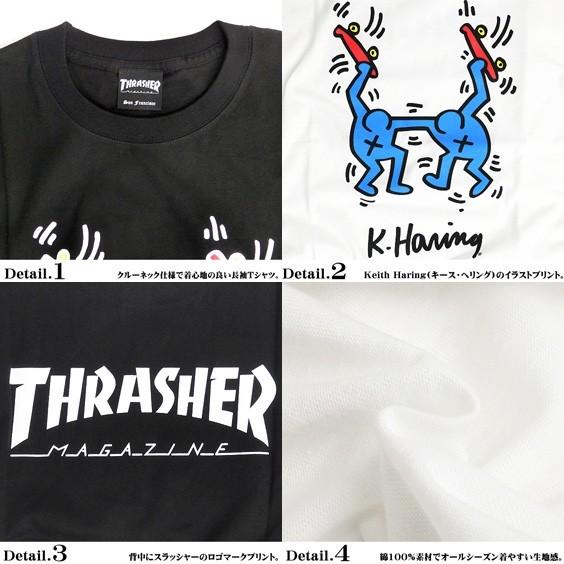 THRASHER（スラッシャー） THRASHER Tシャツ キースヘリング 半袖T 