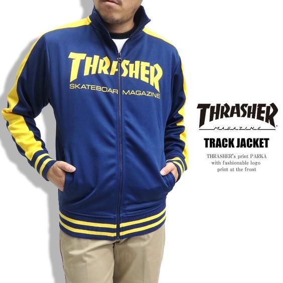 THRASHER（スラッシャー） ジャケット ロゴプリント トラック