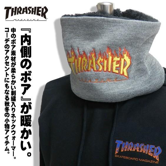 Thrasher ネックウォーマー フレイムロゴ刺繍 スヌード ボア メンズ スラッシャー ファッション小物 雑貨 Thrasher 1041 Thrasher 1041 Renovatio 通販 Yahoo ショッピング