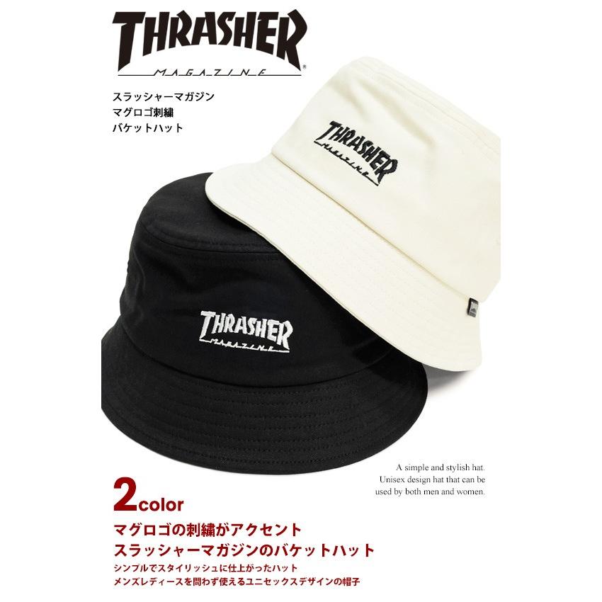 Thrasher ハット スラッシャー マグロゴ 刺繍 バケットハット スラッシャーマガジン 帽子 メンズ レディース ファッション小物 th H51 Thrasher 1079 Thrasher 1079 Renovatio 通販 Yahoo ショッピング