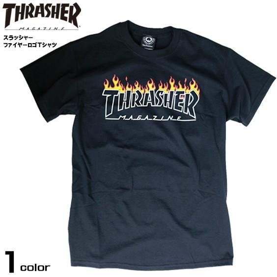 THRASHER（スラッシャー） THRASHER Tシャツ Scorched Outline T-SHIRT