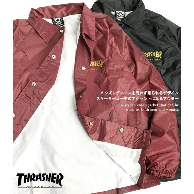 THRASHER（スラッシャー） ジャケット ペンタグラム コーチジャケット