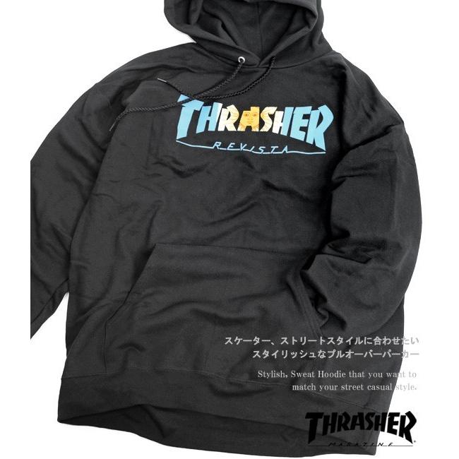 THRASHER（スラッシャー） パーカー アルゼンチン ロゴ スウェット