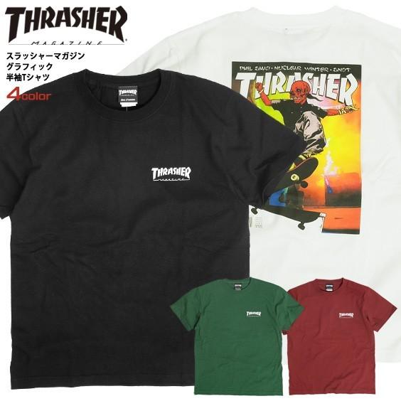 THRASHER（スラッシャー） THRASHER Tシャツ マグロゴ グラフィック