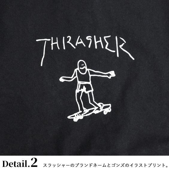 THRASHER スケーターイラストジャケット M THRASHER スケーターイラストジャケット M 【公式通販】