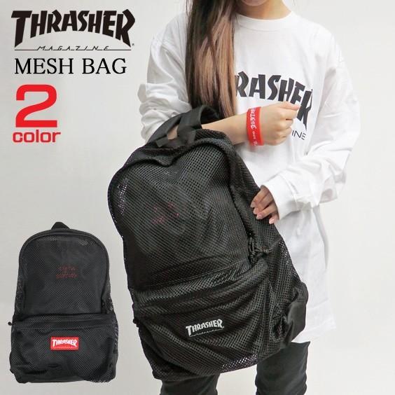 THRASHER（スラッシャー） リュック メッシュ リュックサック