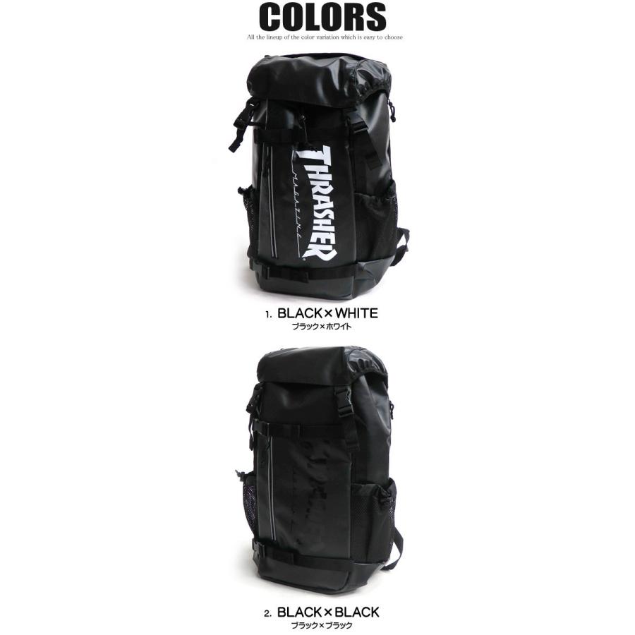 THRASHER（スラッシャー） リュック ロゴプリント スケボーリュック