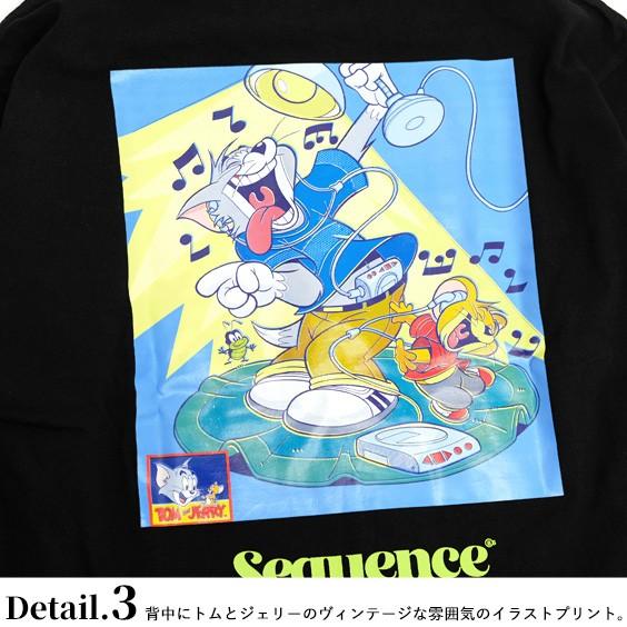 トムとジェリー Tシャツ Tom And Jerry Sequence バックプリント 長袖tシャツ トム ジェリー イラスト プリント ロンt クルーネック キャラt Tsl 147 Tsl 147 Renovatio 通販 Yahoo ショッピング