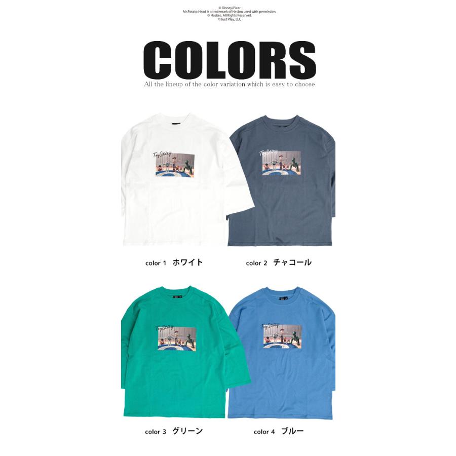 トイ・ストーリー Tシャツ TOY STORY フォトプリント ワイド トイ・ストーリー Tシャツ TOY STORY フォトプリント ワイド