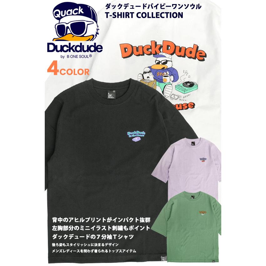 Duck Dude Tシャツ ダックデュード 22 アヒル イラスト バックプリント 7分袖tシャツ メンズ プリントtシャツ ユニセックス 七分袖 トップス Tso 018 Tso 018 Renovatio 通販 Yahoo ショッピング