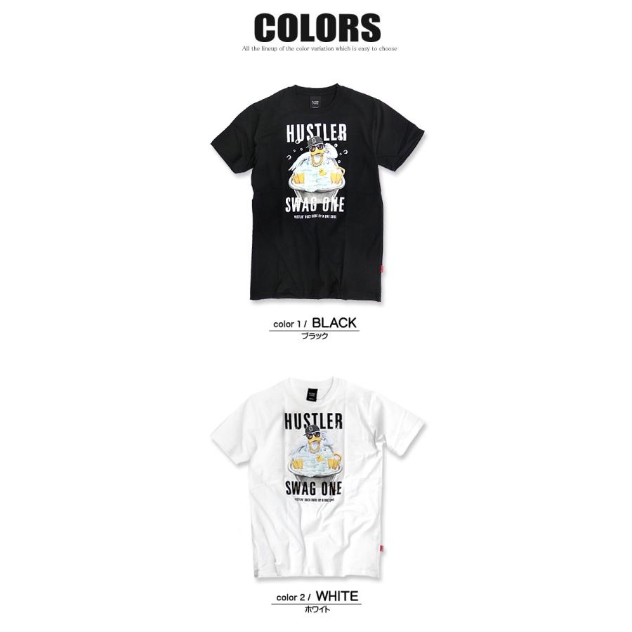DUCK DUDE トップス ダックデュード クルーネック 半袖Tシャツ 泡風呂