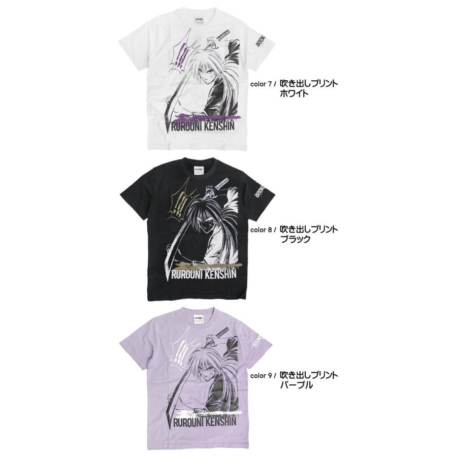 ⭐︎るろうに剣心 雪代縁 比古清十郎 両面プリント Tシャツ ⭐︎るろうに剣心 雪代縁 比古清十郎 両面プリント Tシャツ