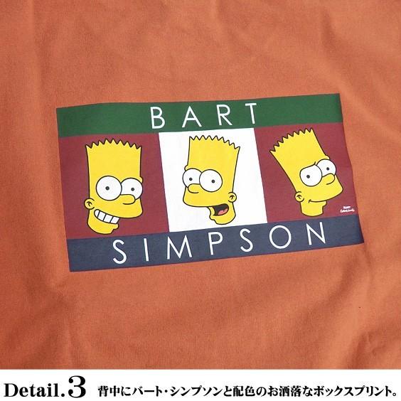 ザ・シンプソンズ Tシャツ The Simpsons キャラクターTシャツ メンズ レディース キャラT 半袖 バックプリント TSS-394｜renovatio｜12