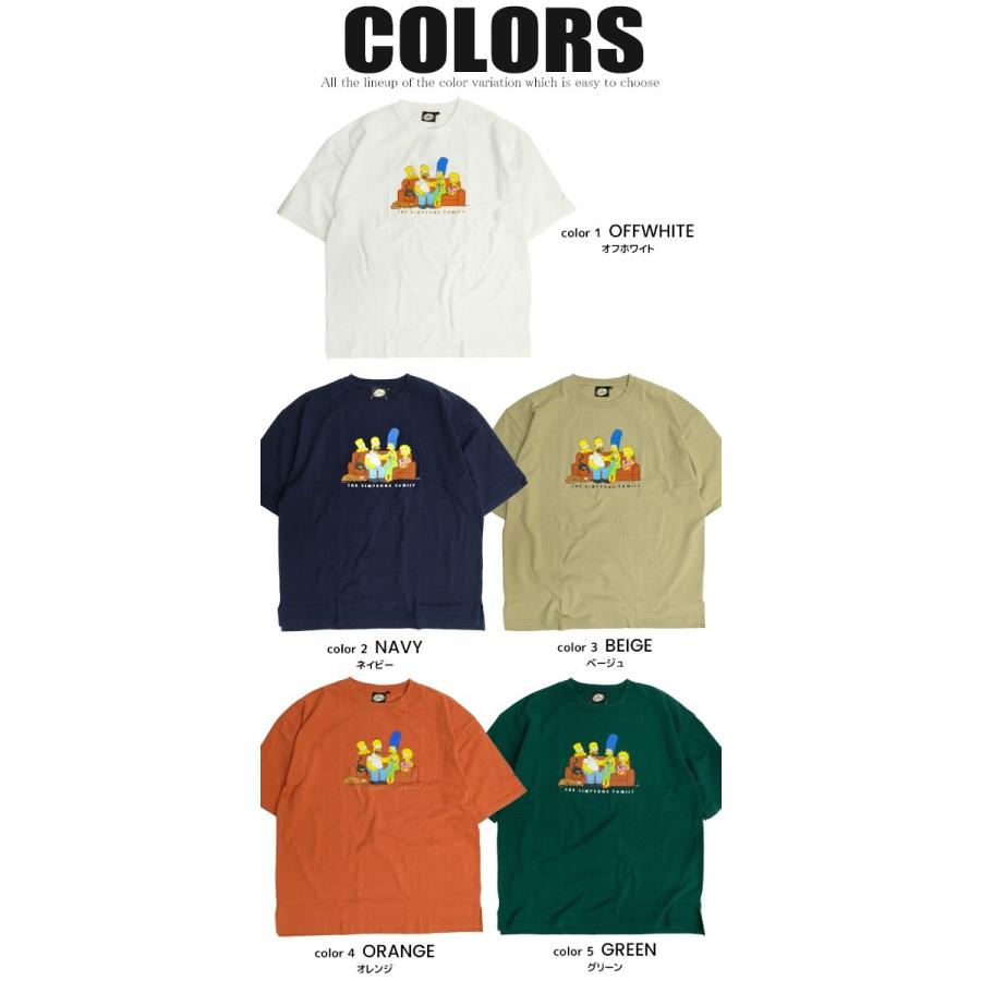 The Simpsons ザ・シンプソンズ Tシャツ プリント ビッグシルエット