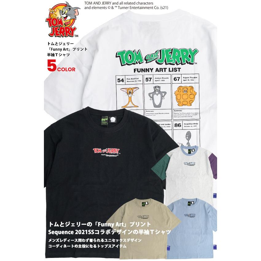 トムとジェリー Tシャツ Tom And Jerry Sequence 21ss コラボ ファニーアート プリント 半袖tシャツ バックプリント クルーネック ネコ ネズミ Tss 502 Tss 502 Renovatio 通販 Yahoo ショッピング