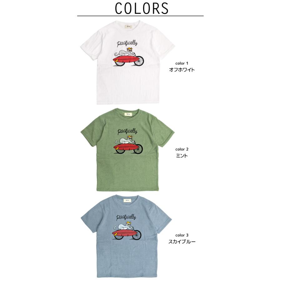 Kailua Bay Tシャツ カイルアベイ 21ss パイル地 半袖tシャツ ネコ プリント サーフボード サイクリング キャット Nanotec メンズ レディース Tss 512 Tss 512 Renovatio 通販 Yahoo ショッピング