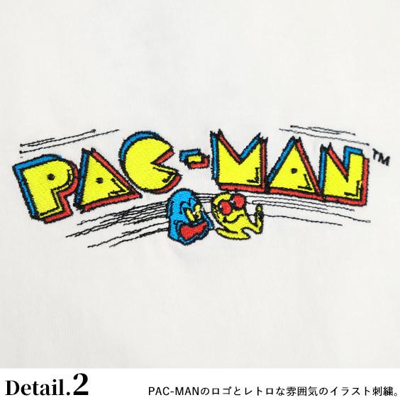 Pac Man Tシャツ パックマン レトロ イラスト 刺繍 半袖tシャツ ワイドシルエット メンズ レトロゲーム キャラクター ワイドtシャツ ロゴ刺繍 Tss 521 Tss 521 Renovatio 通販 Yahoo ショッピング