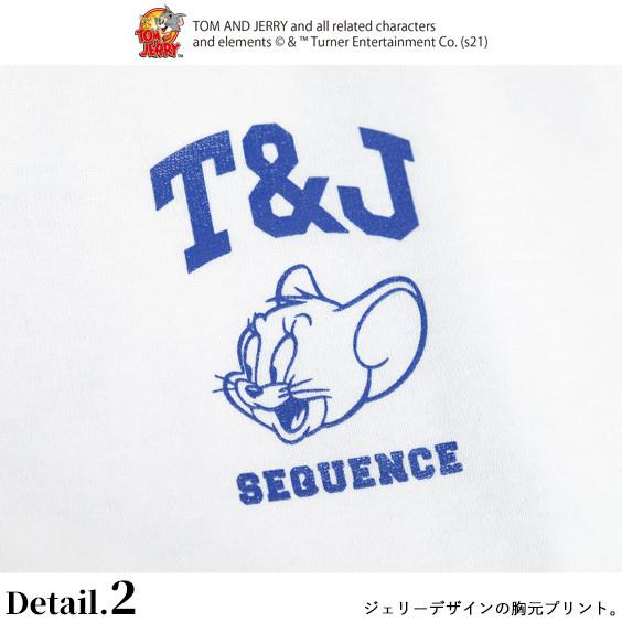 トムとジェリー Tシャツ Tom And Jerry Sequence 21ss リンガーネック 半袖tシャツ トム ジェリー イラスト プリント クルーネック リンガーtシャツ Tss 528 Tss 528 Renovatio 通販 Yahoo ショッピング