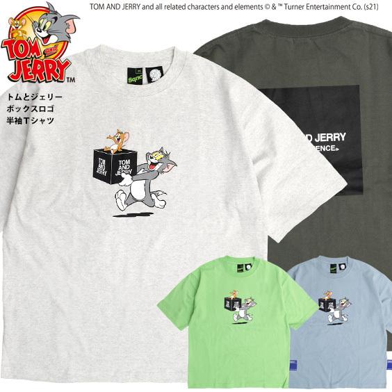 トムとジェリー Tシャツ Tom And Jerry Sequence 21ss イラスト プリント 半袖tシャツ トム ジェリー ボックスロゴ バックプリント Tss 530 Tss 530 Renovatio 通販 Yahoo ショッピング
