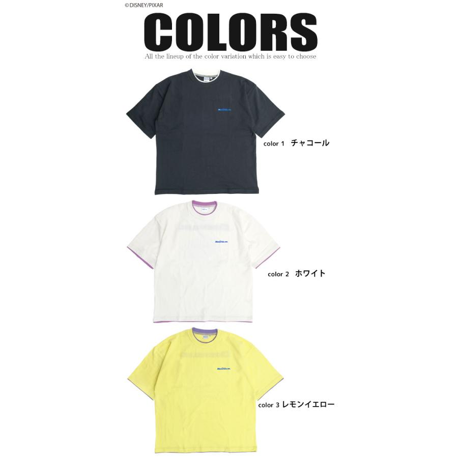 モンスターズ インク フェイクデザイン Tシャツ Monsters Inc ビッグtシャツ サリー マイク イラスト プリント 半袖tシャツ ビッグシルエット Tss 539 Tss 539 Renovatio 通販 Yahoo ショッピング