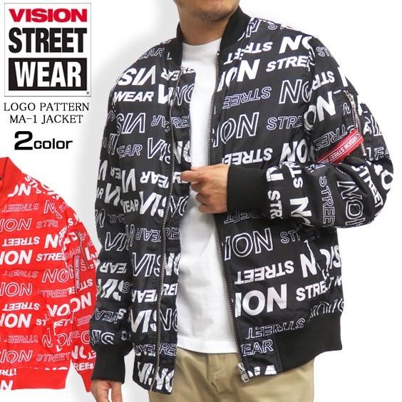 VISION STREET WEAR（ヴィジョンストリートウェア） VISION MA-1 総柄 