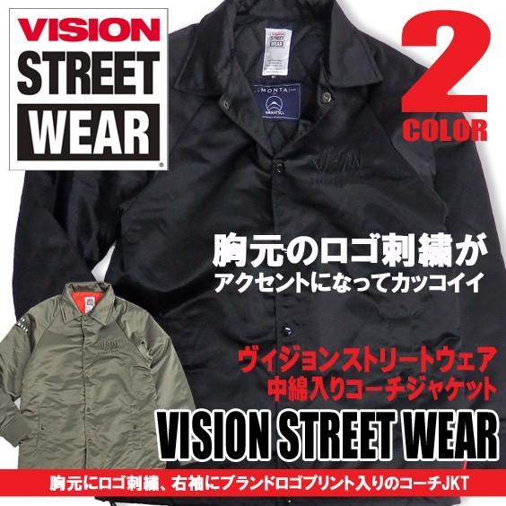 VISION STREET WEAR（ヴィジョンストリートウェア） 中綿 コーチ 