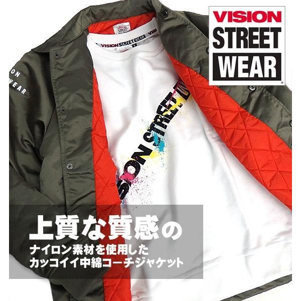 VISION STREET WEAR（ヴィジョンストリートウェア） 中綿 コーチ 