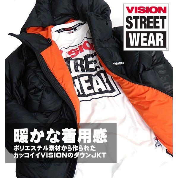 VISION STREET WEAR（ヴィジョンストリートウェア） ダウンジャケット 