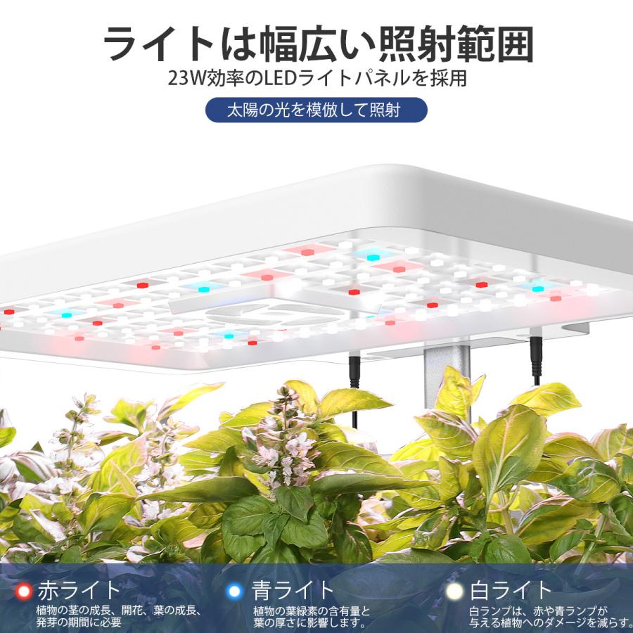 決算特価商品 当店は倍倍ストア Renpho 公式 Idoo 家庭菜園 水耕栽培キット ホワイト 静音 植物育成ledライト付 自動散水amp 空気循環 室内 プランター おしゃれ Aynaelda Com