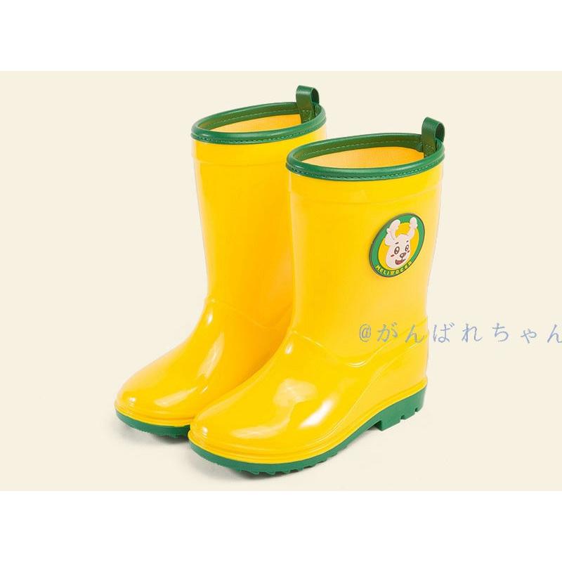 長靴 梅雨 キッズ おしゃれ 19 5 22 5cm 子供 レインブーツ 女の子 ガールズ ボーイズ キッズ オシャレ おしゃれ 女の子 防水 夏秋 C17 Ame03 がんばれちゃん 通販 Yahoo ショッピング
