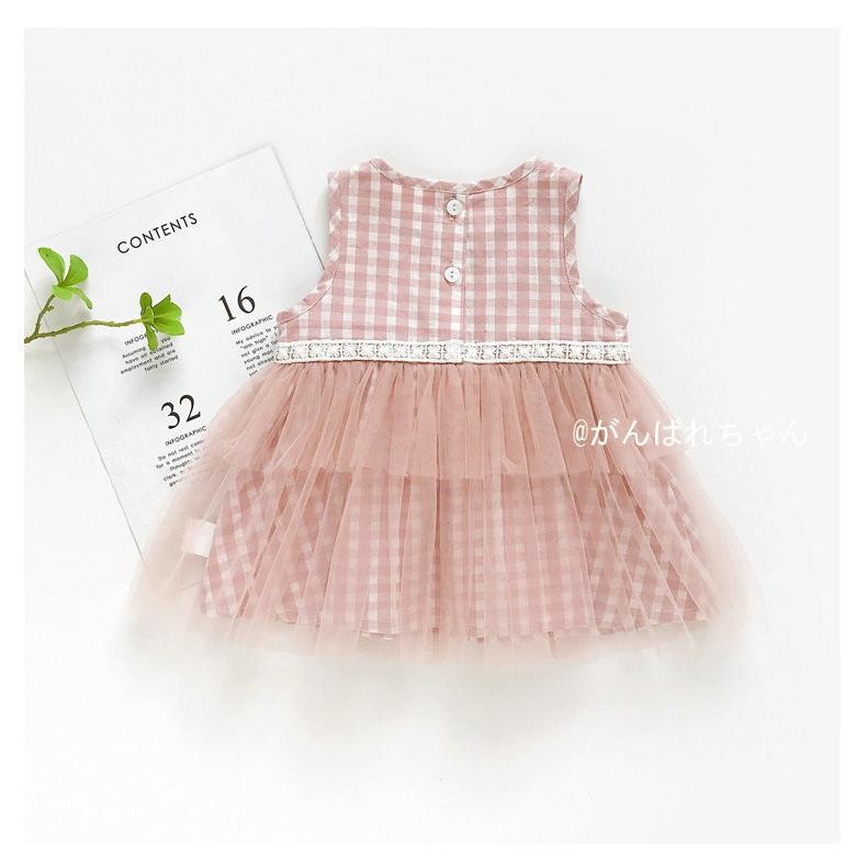 キッズ 子供服 人気 ワンピース カワイイ 姫系ワンピース おしゃれ 誕生日 発表会 結婚式 春夏 人気 シンプル 格子縞 C17 Baby01 がんばれちゃん 通販 Yahoo ショッピング
