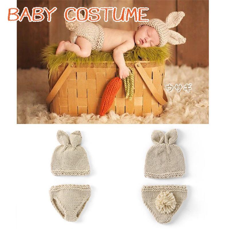 寝相アート グッズ 赤ちゃん 新生児 ヨーロッパ風 兎 ベビー用 ベビー服 コスチューム 着ぐるみ ウサギ 記念撮影 写真撮影用 出産祝い C17 Baby65 がんばれちゃん 通販 Yahoo ショッピング