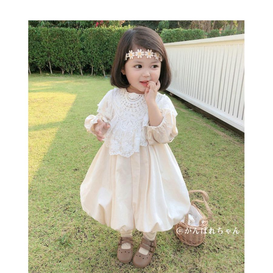ベビー服 女の子 ワンピース 姫様ワンピース 子供服 可愛い オシャレ キッズ 長袖 春秋 肩掛け レース ベージュ 新品 韓国子供服 おしゃれ お出かけ C17 Baby がんばれちゃん 通販 Yahoo ショッピング