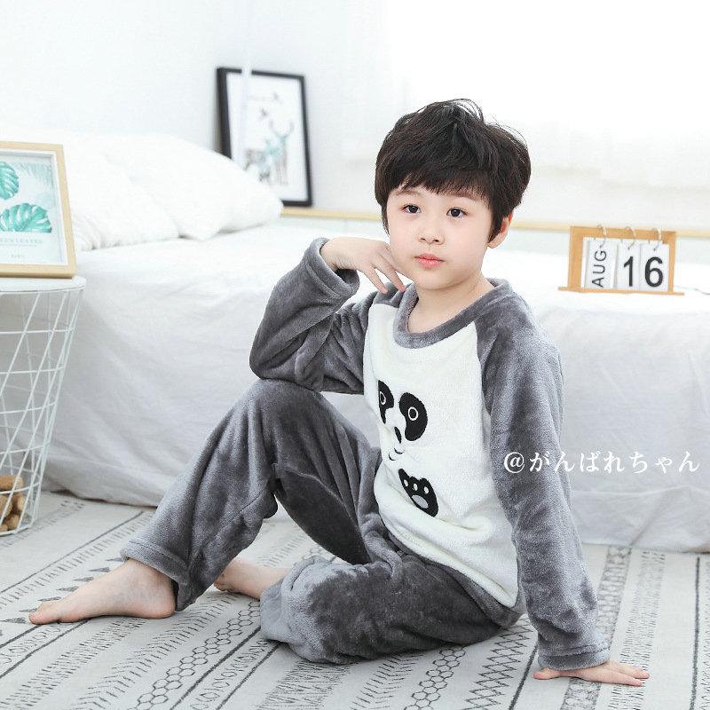 パジャマ キッズ 子供 パンダ 上下セット ルームウェア 長袖 パンダ 男の子 女の子 ふわふわ ルームウェア かわいい 80 160cm 韓国子供服 おしゃれ C17 Pj27 がんばれちゃん 通販 Yahoo ショッピング