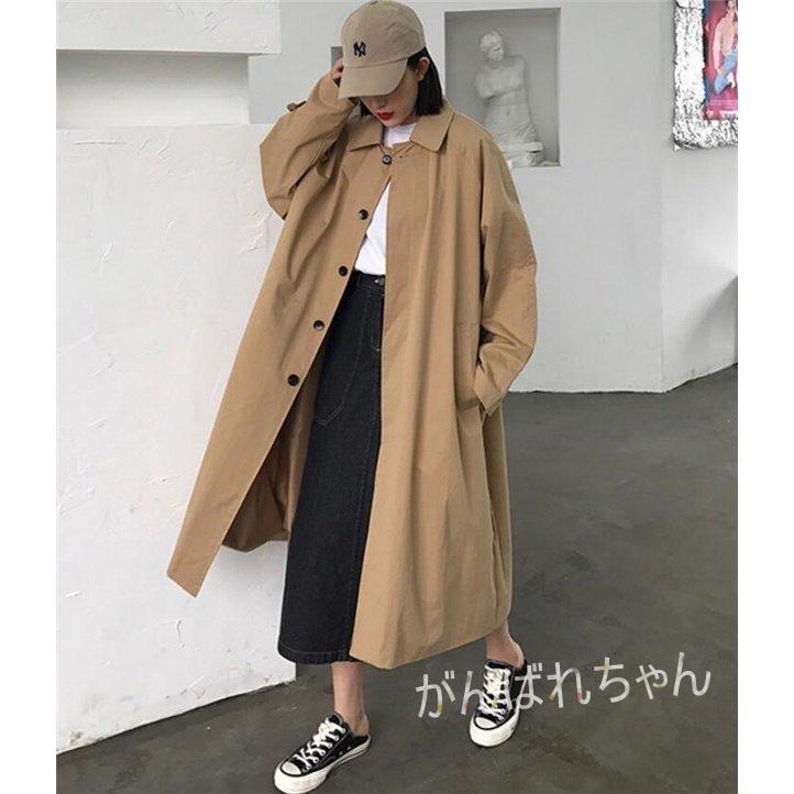 ステンカラーコート トレンチコート レディース スプリングコート 秋 春コート ロングコート ジャケット アウター 19 代 30代 40代 40代 50代 Deux2128 がんばれちゃん 通販 Yahoo ショッピング