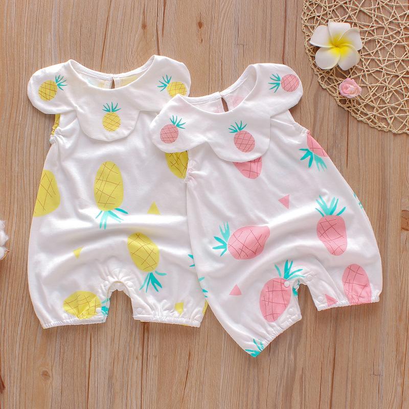 ベビー服 ロンパース新生児 オーバーオール 女の子 綿 夏 赤ちゃん 柔らかい オシャレ パイナップル 保育園 百日祝い 出産祝い 夏祭り66cm 73cm 80cm 90cm G16 Zaizai33 がんばれちゃん 通販 Yahoo ショッピング
