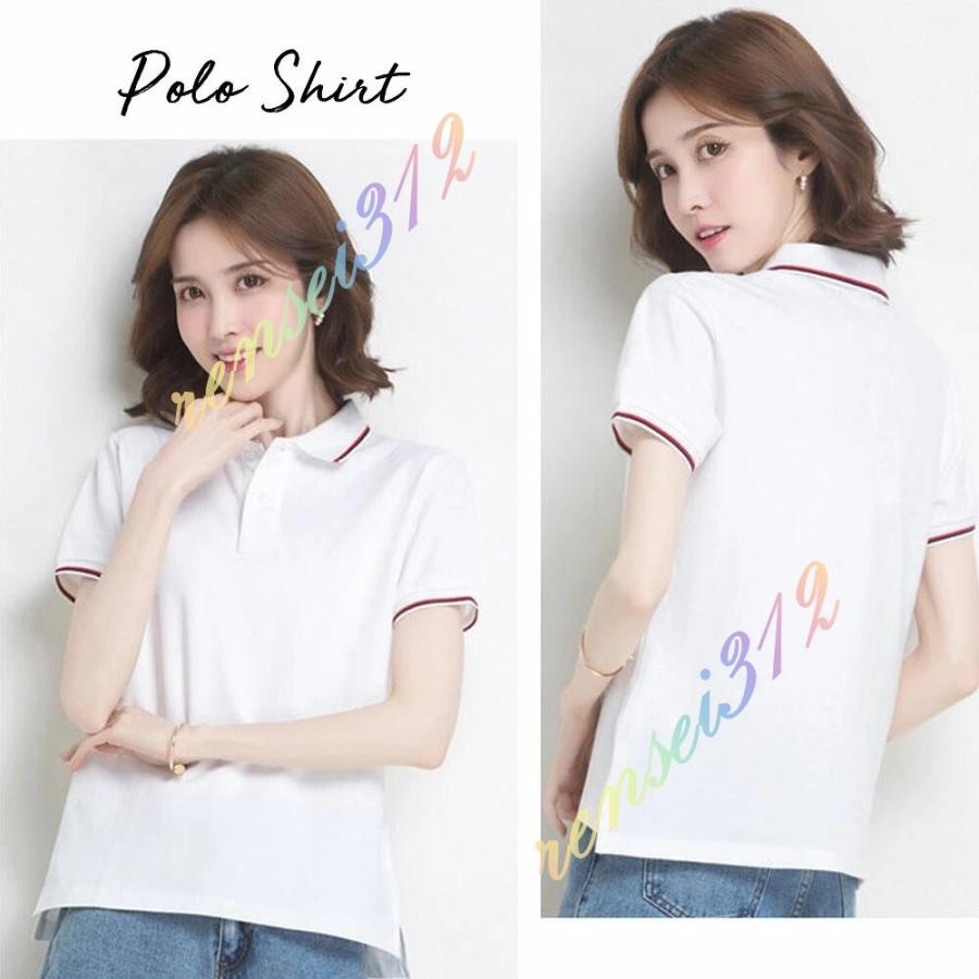 新作入荷 ポロシャツ レディースファッション トップス ポロシャ ポロシャツ レディース メンズ 半袖 夏 おしゃれ トップス 綿 コットン ボタン 涼しい 吸汗速乾 大きいサイズ Www Threeriversofs Com