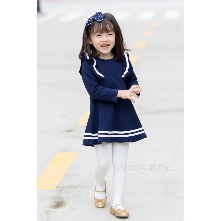 ワンピース 女の子 春秋冬 子供 キッズ 紺 ネイビー ワンピース フェイクレイヤード 長袖 子供ワンピース キッズドレス ジュニア 卒業式 Y6 Girl126 がんばれちゃん 通販 Yahoo ショッピング