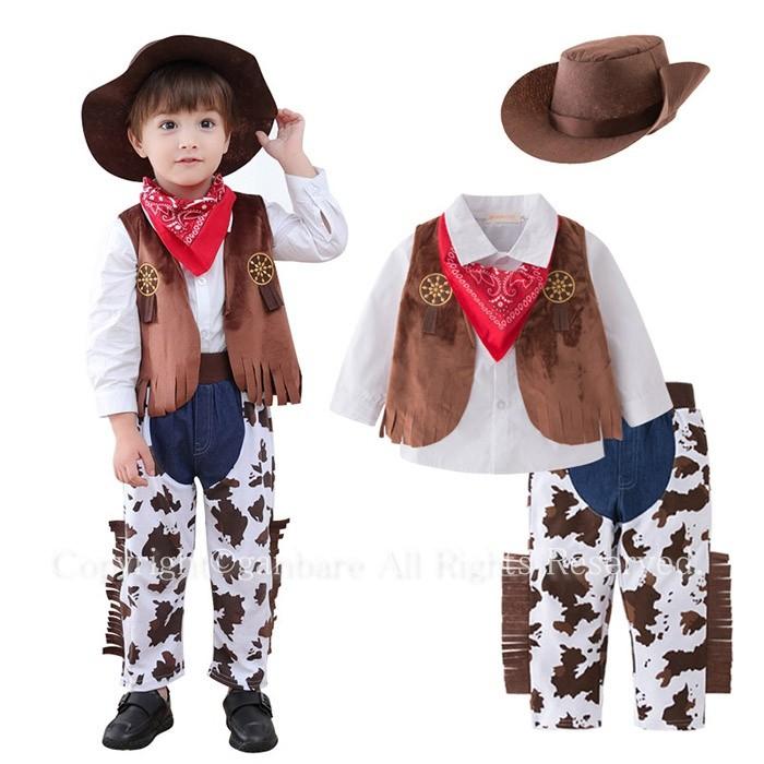 帽子付き Cowboy カウボーイ ハロウィン コスチューム 子供 衣装 キッズ コスプレ ウエスタン 男女 西部のカウボーイ ハット シャツ アニメ風 変装 可愛い Y6 Hw71 がんばれちゃん 通販 Yahoo ショッピング